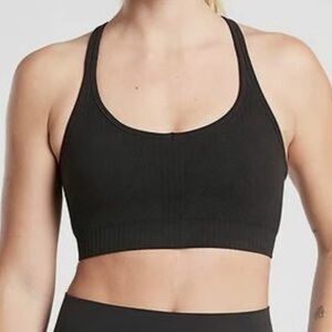 Athleta Recharge Bra A-C in Black